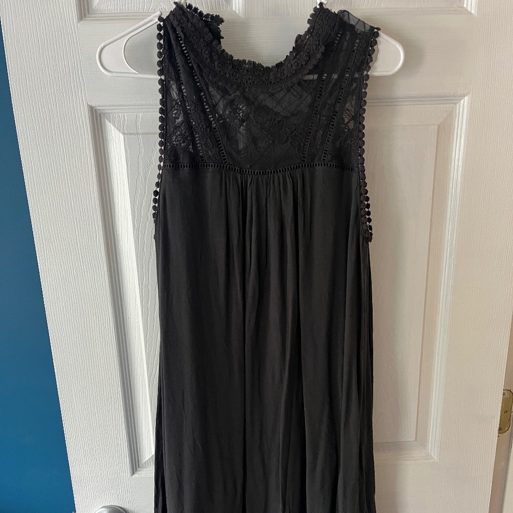 Altar’d State Black Babydoll Dress